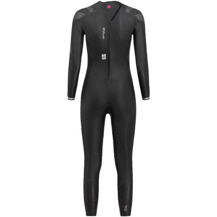 2024 Orca Mujer Zeal Perform Back Zip Open Water Swim Neopreno NN6F4601 - Black